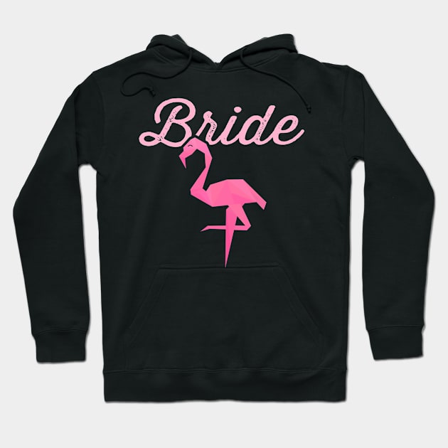 Beach Bride Flamingo Bride Shirt, Flaming Bride Shirt - Beach Bride Flamingo Bride Shirt, Wedding Party Matching Shirts, Hoodie by BlueTshirtCo